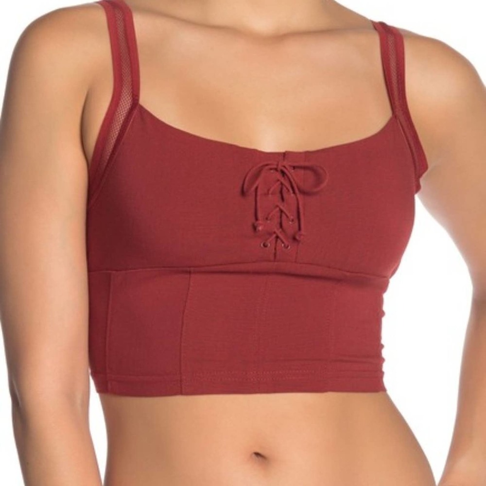 Free People She's Fancy Longline Bralette M/36